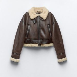 Zara double faced jacket